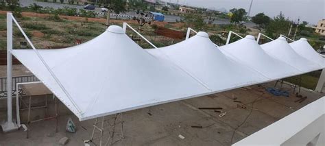 Cone Shape PVC Tensile Cone Structure At Rs 340 Square Feet In New