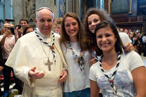 Blog Scout De Antonio Alaminos El Papa Francisco Con Los Scouts