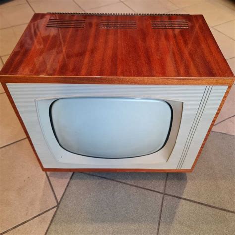 Stary telewizor ładny ALGA 21 P 36 68 Unitra PRL vintage lata 60 RETRO