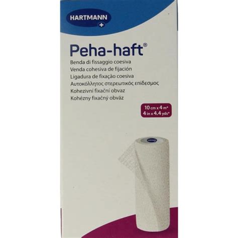 Hartmann Pehahaft Elastisch Windsel 4m X 10cm 1 Stuks