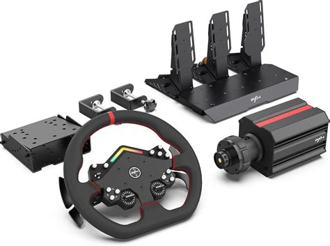 PXN V12 Lite Direct Drive Racing Wheel And Pedal 4 Metal Paddle