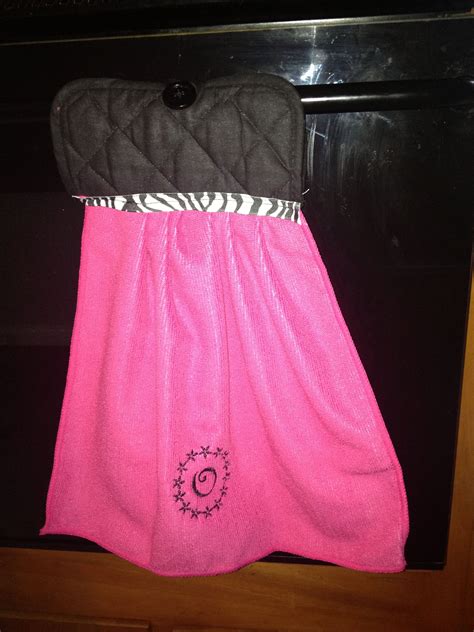 My First Attempt At Making A Hanging Dish Towel Cheer Skirts