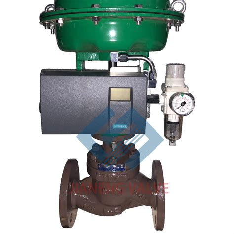 Pneumatic Diaphragm Single Seated Control Valve With ASME Standard