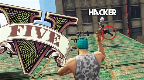 ENCONTRAMOS UM HACKER NA PARTIDA GTA V ONLINE YouTube