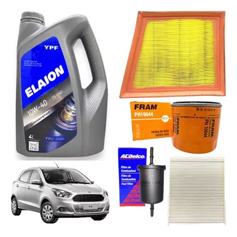 Kit Filtros Aceite Elaion F Ecosport Ka Fiesta Kinetic