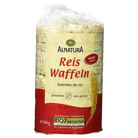 Alnatura Bio Reiswaffeln Natur Glutenfrei Vegan Er Pack X