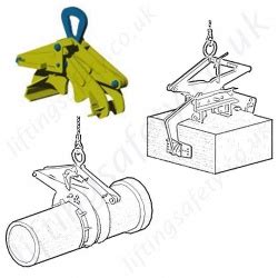 Scissor Grab Lifting Clamps For Steel Sections And Concrete