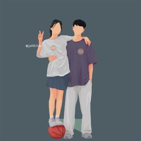 Mentahan Cover Couple Gambar Pasangan By Novijuly30 Julikitaa Di