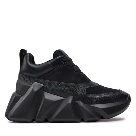 Sneakersy United Nude Space Kick Max Czarny Eobuwie Pl