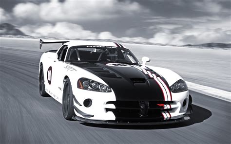 Wallpaper Sports Car Dodge Viper Performance Car Wheel Supercar