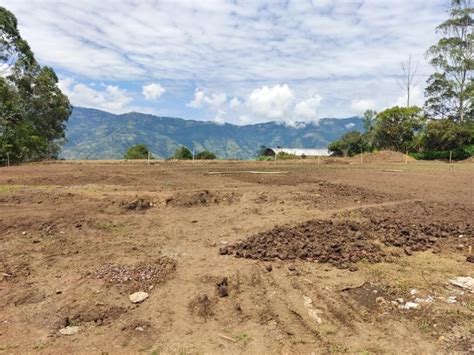 Estado de la cancha de fútbol de la vereda San Miguel Sandoná