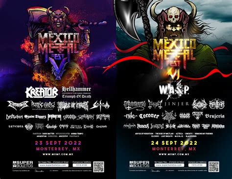 MÉxico Metal Fest Anuncian Su Avasallante Y Estelar Cartel Definitivo Klandestine