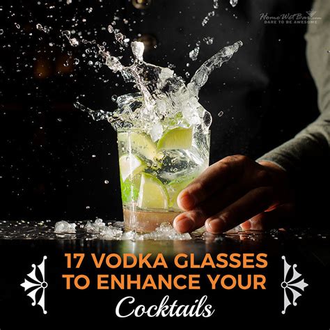 17 Best Vodka Glasses To Enhance Your Cocktails