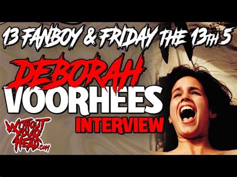 Without Your Head Deborah Voorhees Interview Of Fanboy And Friday