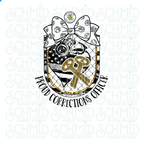 Badge Corrections Officer Png/ Corrections Design/ - Etsy