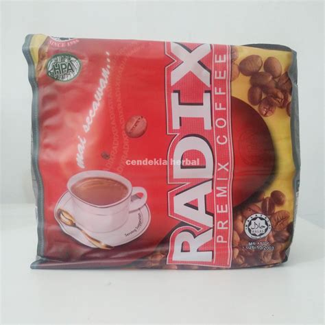 Jual Promo Kopi Radix Jumbo Hpa Original Malaysia Isi Sachet