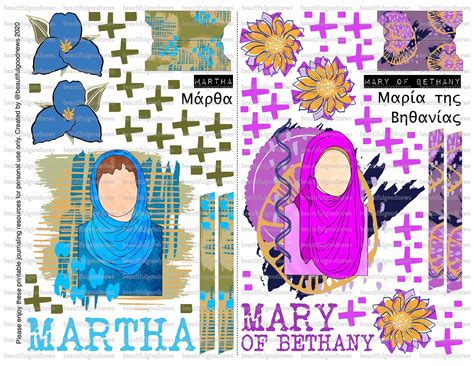 Women Of The Bible Minis 22 Martha And Mary Of Bethany