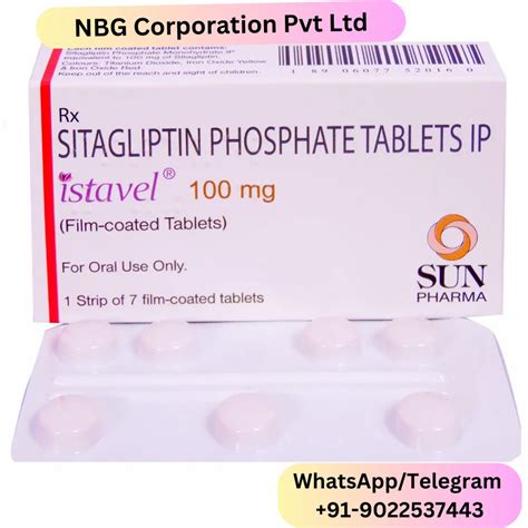 Sitagliptin Phosphate Tablets IP 50 Mg At Rs 142 Stripe In Nagpur ID