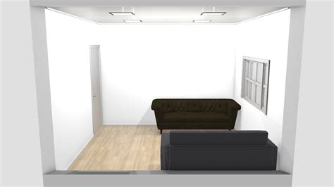 Sala De Bruno Planta 3D Mooble