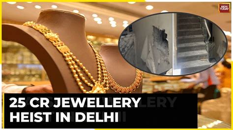 In Massive Jewellery Heist In Delhi Diamond And Gold Jewellery Worth Rs