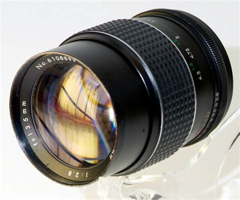 The Exaktar 135 Mm F 2 8 Lens Specs Mtf Charts User Reviews