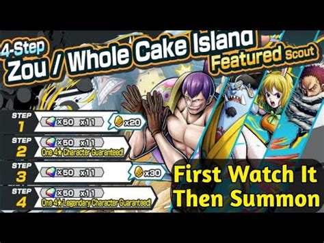 One Piece Bounty Rush Zou Whole Cake Island Scout Summon Worth It