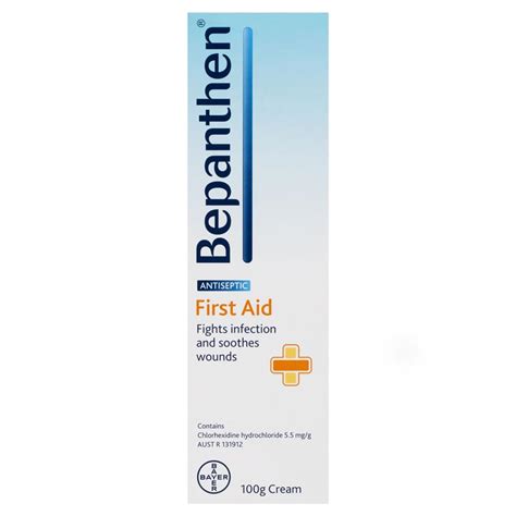 Buy Bepanthen First Aid Antiseptic Cream 100g Online At Chemist Warehouse®