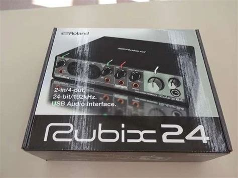 Roland Rubix24 2-In/4-Out USB Audio Interface Good Condition From Japan ...
