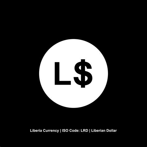 Liberia Currency Symbol, Liberian Dollar Icon, LRD Sign. Vector ...