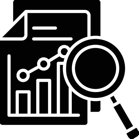 Data Analysis Glyph Icon 13163063 Vector Art At Vecteezy