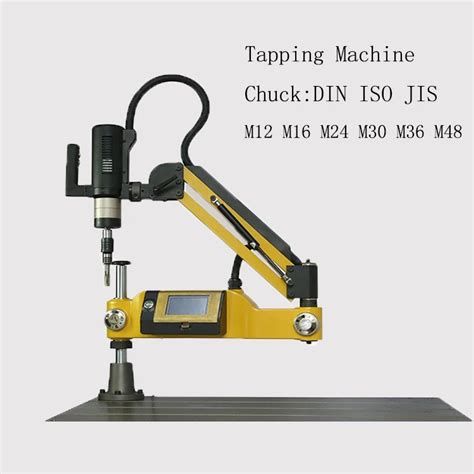 Electric Flex Arm Tapping Nut Tapping Machine Taps Universal Vertical