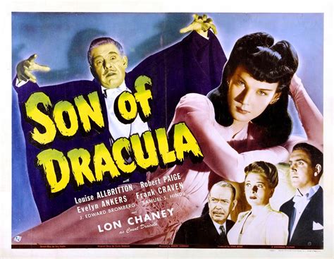 From The Brain Of John A Study In Classic Horror Son Of Dracula