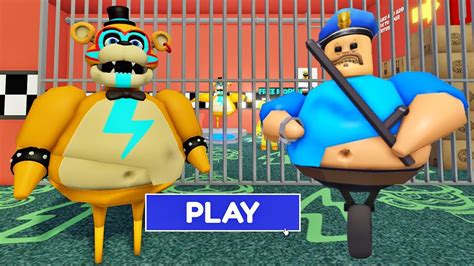 Fnaf Security Vs Barry S Prison Run Scary Obby Full Game Roblox Obby