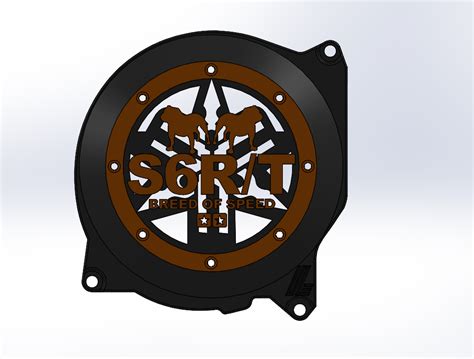 Fichier Stl Stage R T Logo Pour Aerox Minarelli Ignition Cover