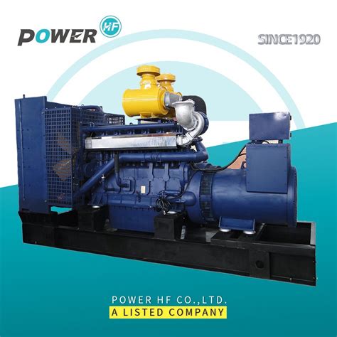 Power Station Generator 600 Kw Electric Generator Open Type Diesel