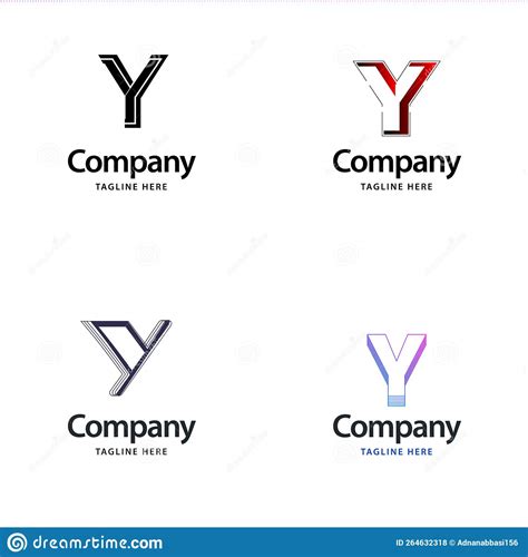 Letter Y Big Logo Pack Design Creative Modern Logos Design for Your ...