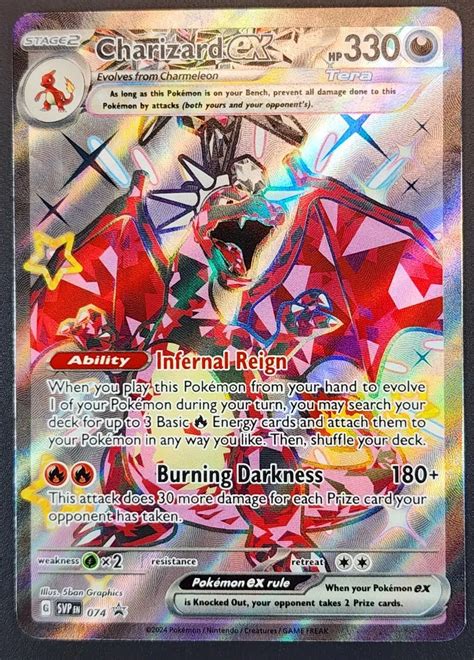 Mavin Charizard Ex Svp Promo Full Art Shiny Scarlet Violet