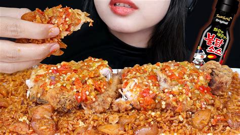 Jangan Ditiru Asmr Nasi Goreng Samyang Geprek Bensu Level Auto