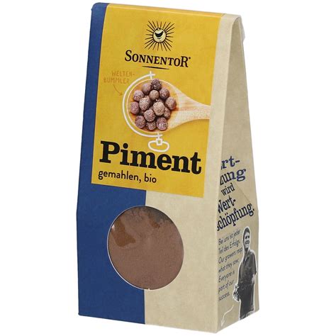 Sonnentor Piment Gemahlen Bio G Shop Apotheke