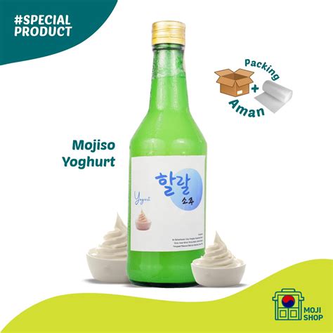 Jual Soju Halal Mojiso Rasa Yoghurt Mocktail Halal Non Alcohol