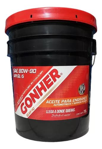 Aceite Transmisión Estándar Y Diferencial 80w 90 Gonher 19 L Envío gratis