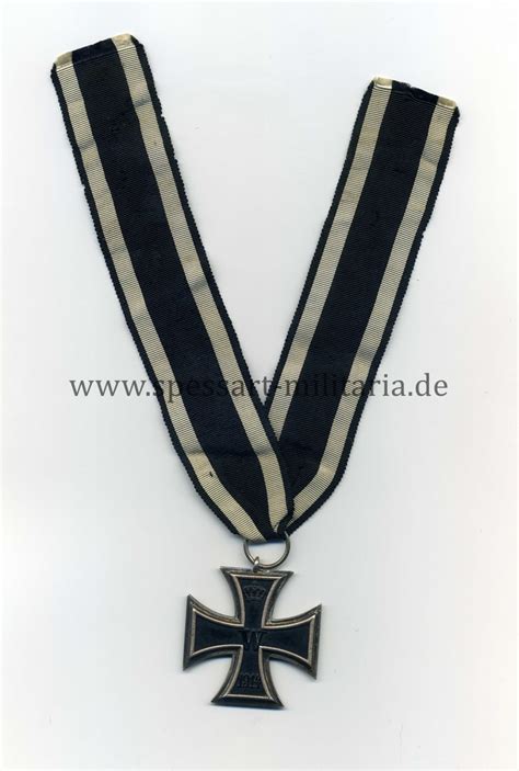 Eisernes Kreuz Klasse K An Langem Band Spessart Militaria