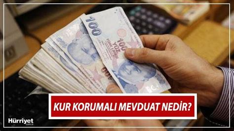 Kur Korumal Mevduat Nedir Ne Demek Kur Korumal Mevduat Sisteminin