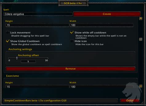 SimpleCooldownBars Barras de acción CDs Foro de UltimoWoW