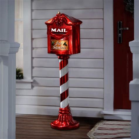 National Tree Company 3 Ft Letter To Santa Mailbox Christmas Holiday