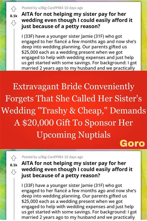 Woman Refuses To Invite Out Of Control Nephew To Her Wedding Sister Shames Her Online Artofit