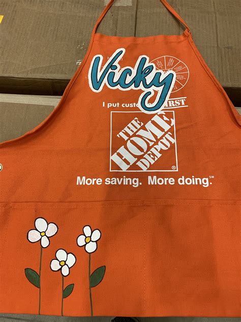 Home Depot Custom Apron