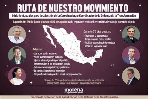 Morena On Twitter La Y Los Aspirantes A Coordinar La Defensa De La 4T