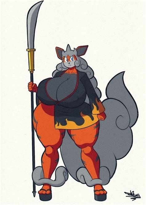 Agnph Gallery Anthro Arcanine Big Breasts Breasts Female