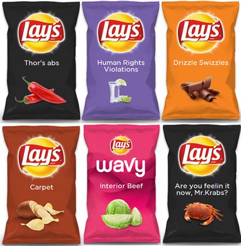 Ridiculous Lays Potato Chip Flavors Won't Make You Hungry But Will Make ...